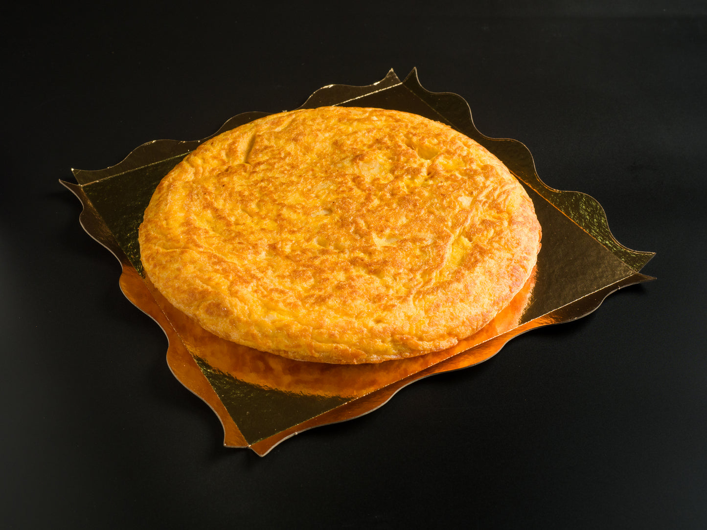 Tortilla de patata con cebolla